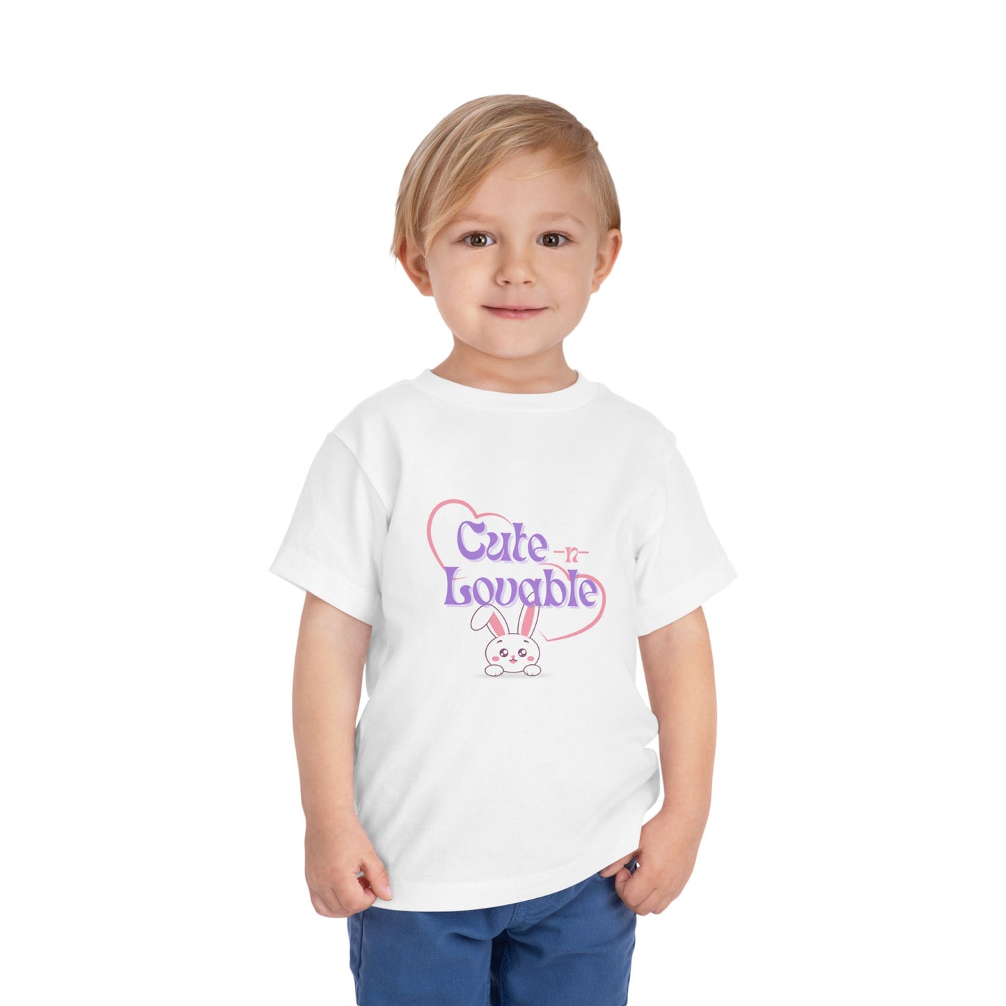 Cute-n-Lovable Bunny Toddler Tee