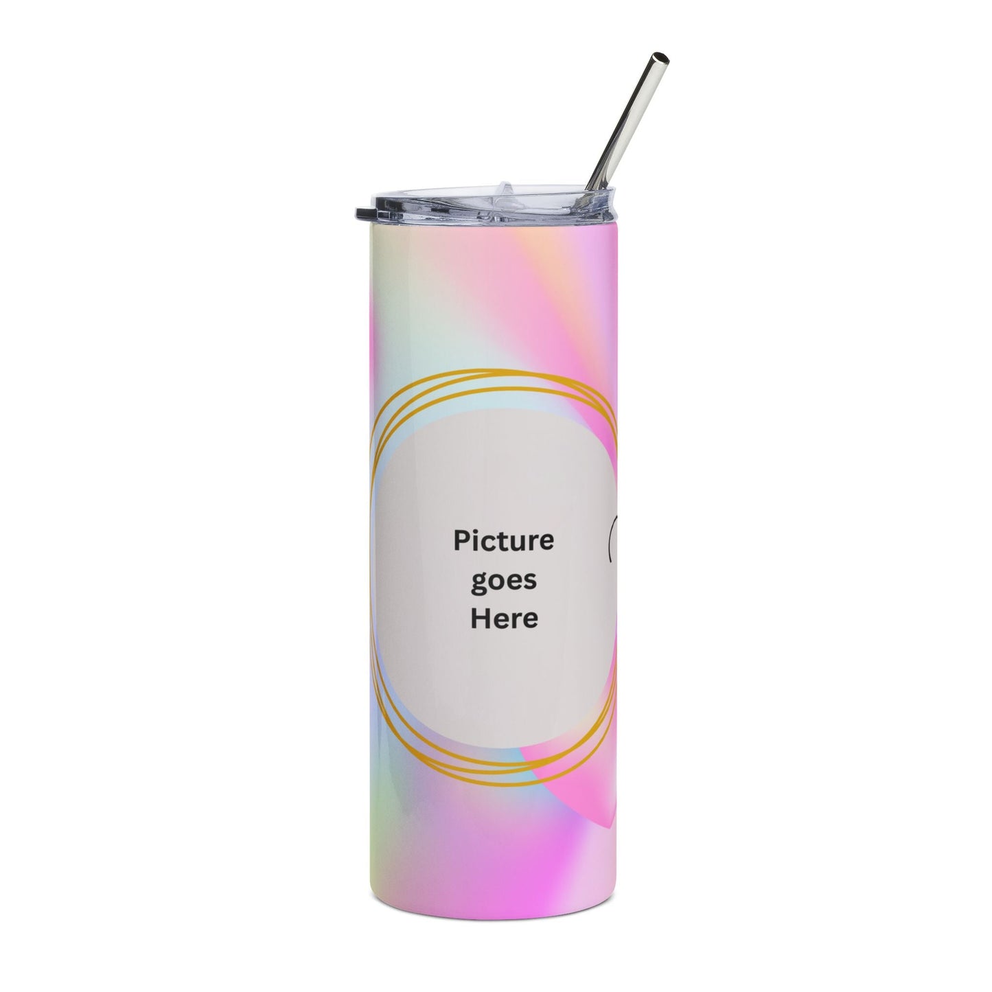 Personalized Stainless Steel Tumbler - Love & Memories Best Mom Ever Design, 20oz