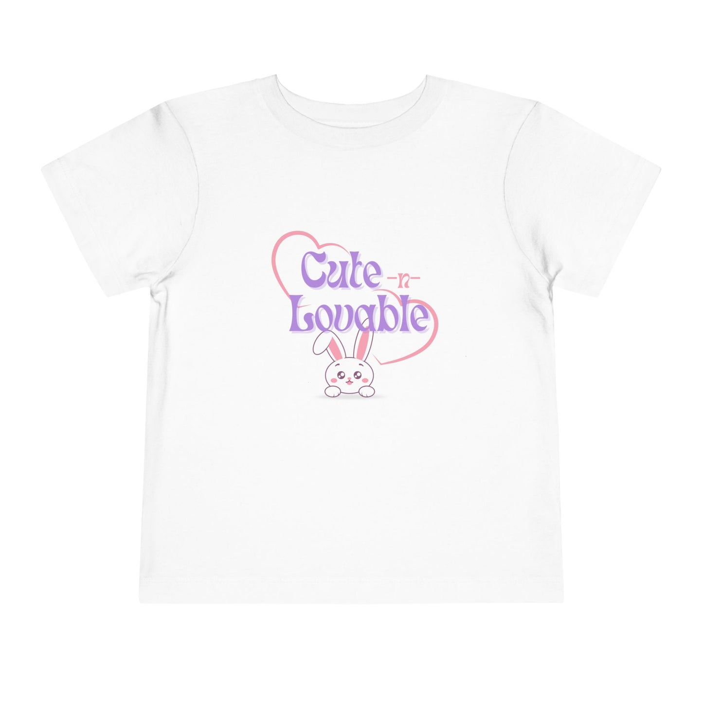 Cute-n-Lovable Bunny Toddler Tee
