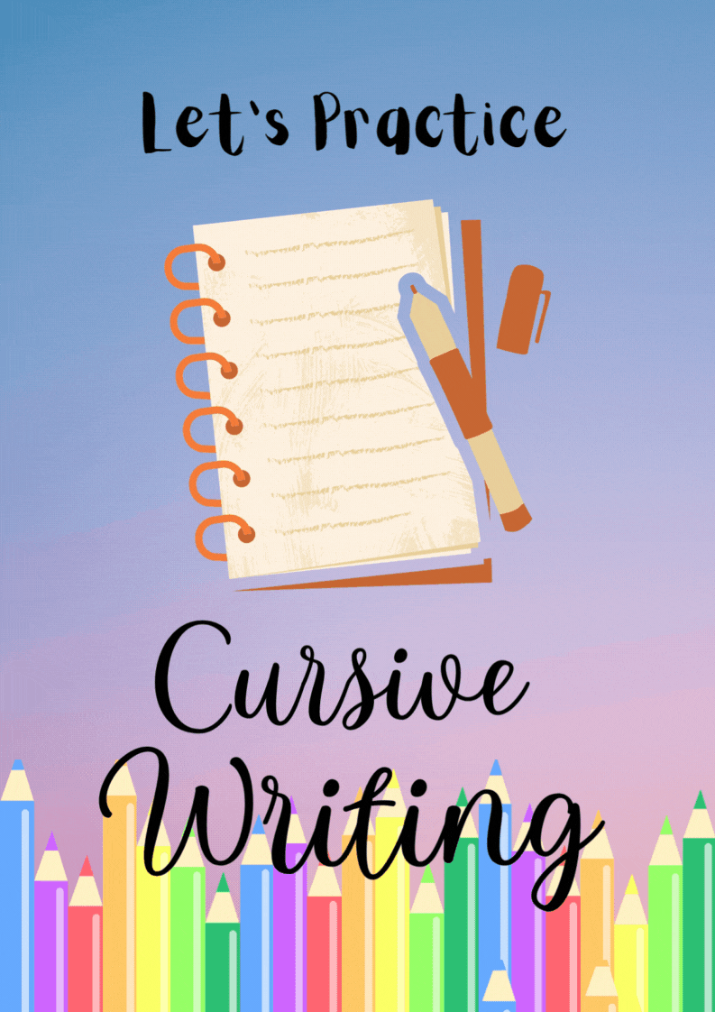 Alphabet Cursive Practive