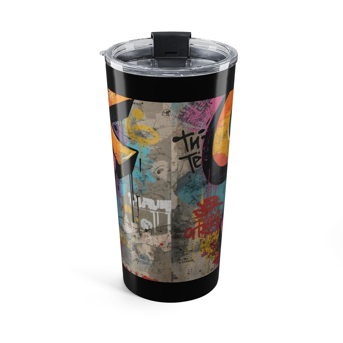 Clock That Tea - Graffiti Art Tumbler 20oz