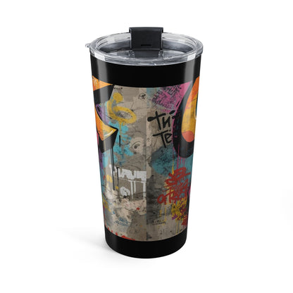 Clock That Tea - Graffiti Art Tumbler 20oz