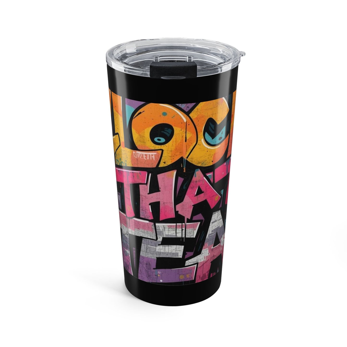 Clock That Tea - Graffiti Art Tumbler 20oz