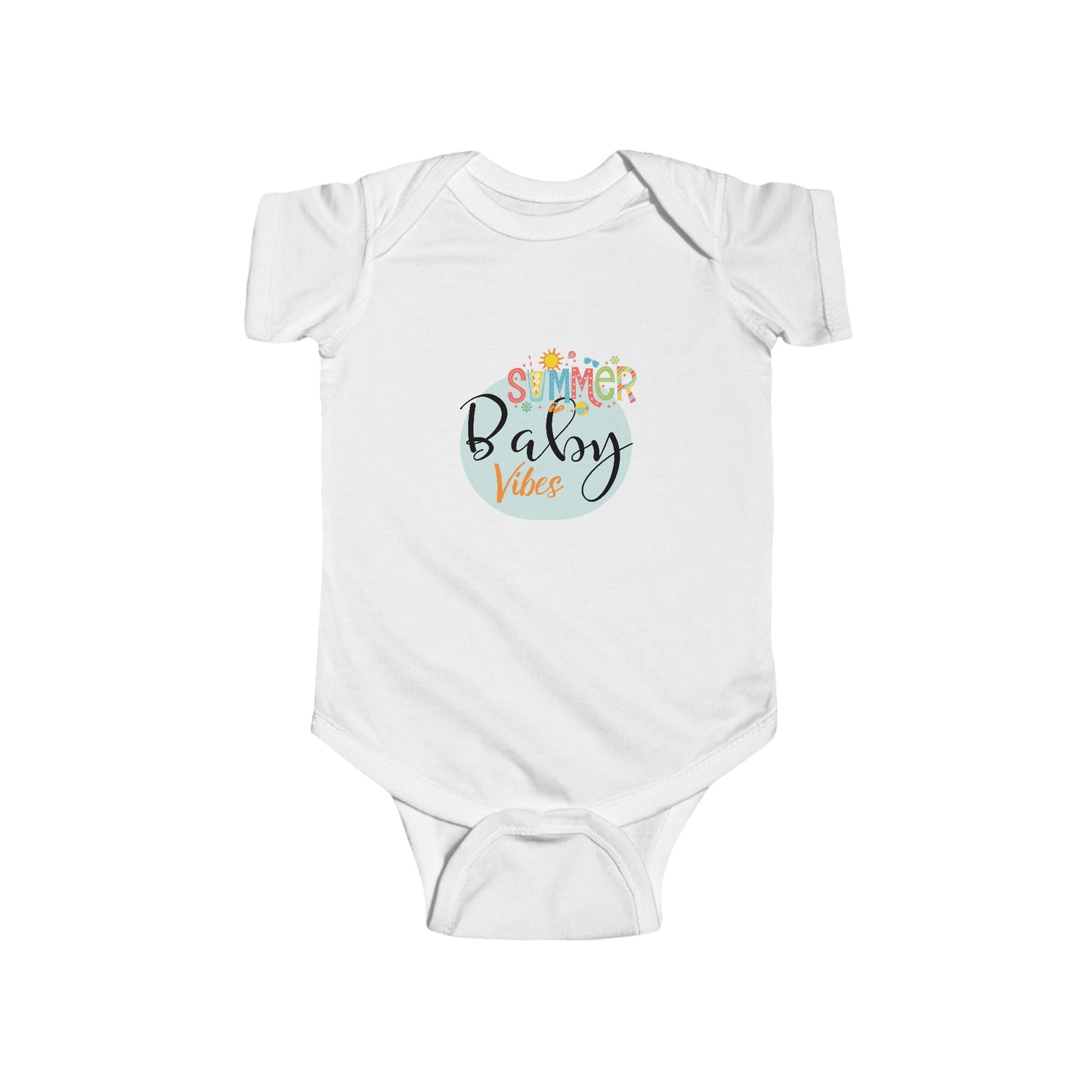 Summer Baby Vibes Bodysuit - Cute Infant Apparel for Warm Days
