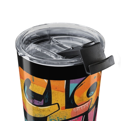 Clock That Tea - Graffiti Art Tumbler 20oz