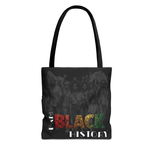 Black History Tote Bag — 'The Black National Anthem' Design