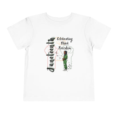 Toddler Tee - Juneteenth Celebrating Black Freedom Graphic Tee