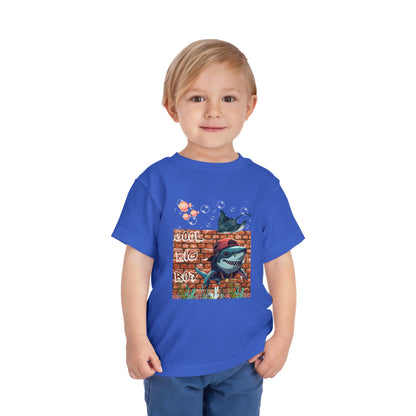 Shark - 'Cool Big Bro' Brick Wall Toddler Tee