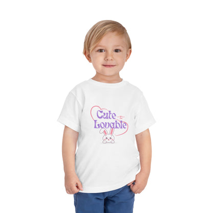 Cute-n-Lovable Bunny Toddler Tee