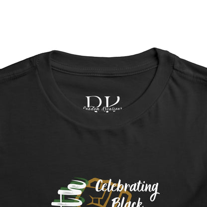 Toddler Tee — Juneteenth "Celebrating Black Freedom" Teddy 1865