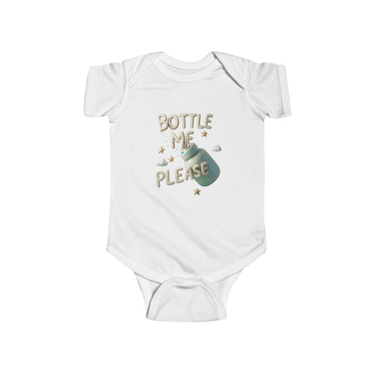 Bottle Me Please Unisex One Piece Bodysuit