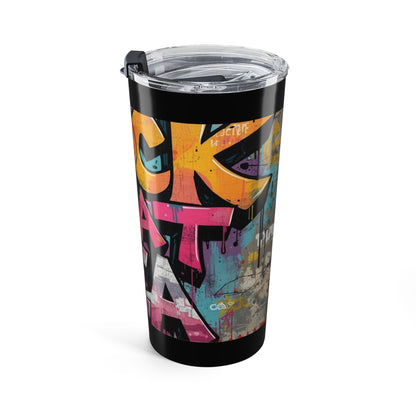Clock That Tea - Graffiti Art Tumbler 20oz
