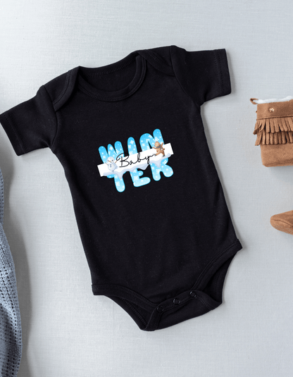 Cute Winter Baby Bodysuit - Perfect for Infants Holiday Apparel