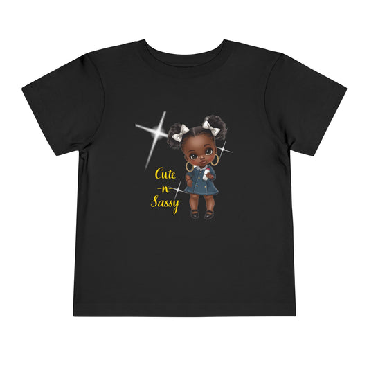 Cute and Sassy - Toddler Short Sleeve Tee