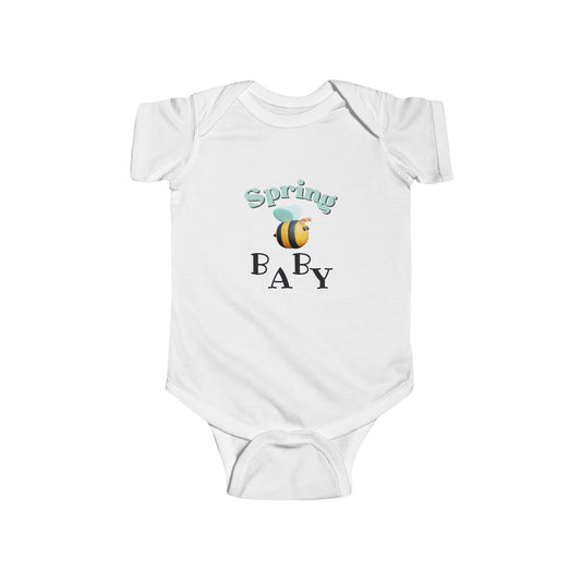 Spring Baby Bee Infant Bodysuit | Cute Baby Clothing for Newborns