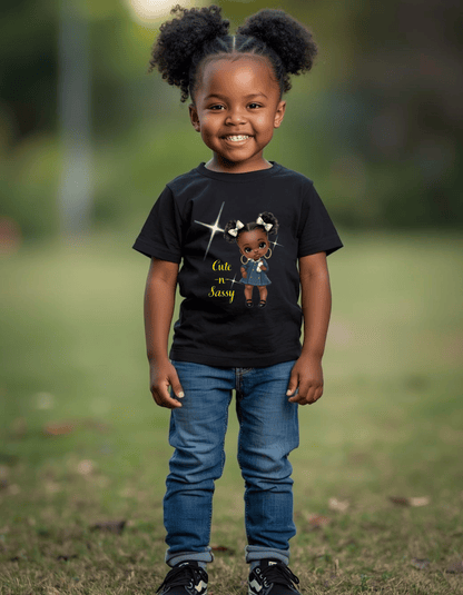 Cute and Sassy - Toddler Short Sleeve Tee