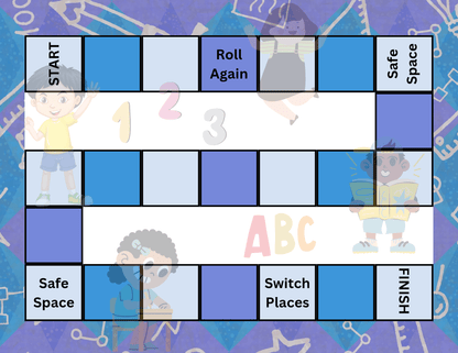The Learning Journey Printable Board Game