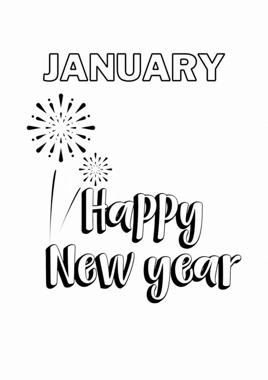 Months of the Year Color Sheets
