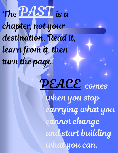 Inspirational Past and Present Poem encouraging personal growth and overcoming challenges